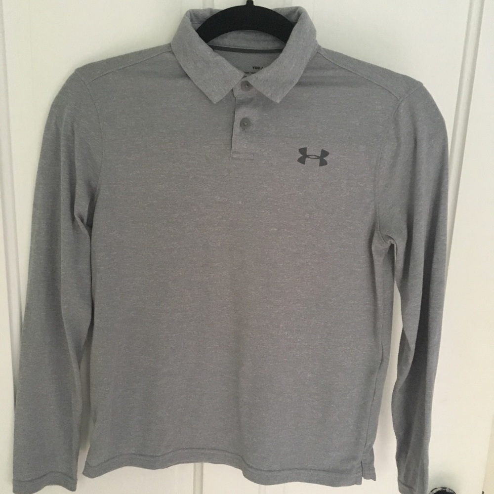 Under Armour Boy’s Long-Sleeve Polo